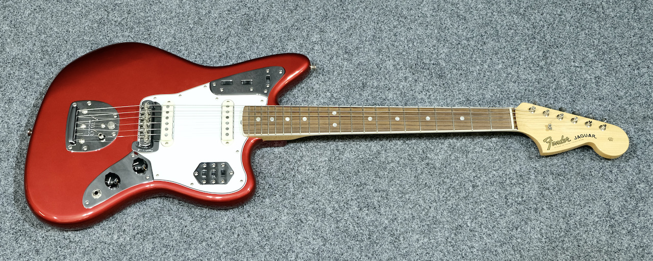 fender jaguar usa red 2008