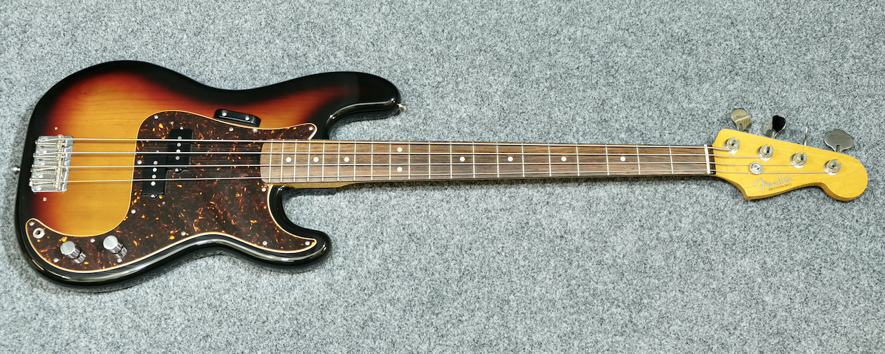 fender p bass japan tobacco